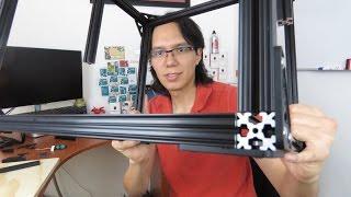 Estructuras de aluminio para prototipado, 3d, CNC y más