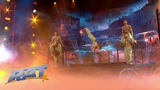 Calisthenics România a sfidat legile fizicii pe scenă | Semifinala 1 | Românii Au Talent S14