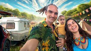 Taking Our Toddler To A Hippie Festival In Our New Caravan