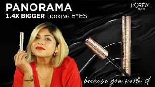 L'Oreal Paris Volume Million Lashes Panorama Mascara Review  | #LOrealPanorama #panoramamascara