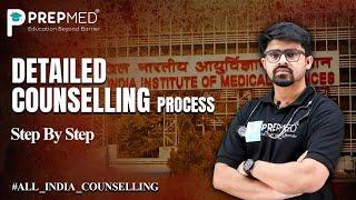 Most asked  Live - How can you do  each step of NEET  2024 Counselling process accurately ?| PrepMed