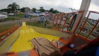 super slide at logan county fair #fairrides @rtraveler2004