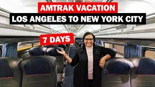 Coast To Coast Amtrak Vacation LA To New York City | Southwest Chief And Lake Shore Limited