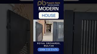 10 Marla Modern House | Discover Luxury Living in Royal Orchards, Multan Project by Property Bank