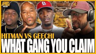 MIGHT GET CRAZY!!! Hitman Holla vs Geechi Gotti Gang Angles