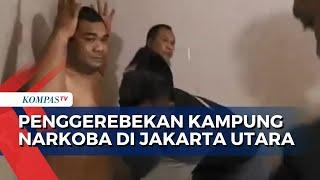 Polisi Gerebek Kampung Narkoba di Jakarta Utara, 31 Orang Ditangkap