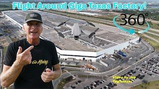 Giga Texas Main Factory 360-degree flight SHORT video