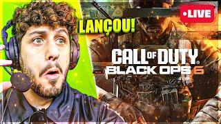 O NOVO COD LANÇOU! - CALL OF DUTY BLACK OPS 6 AO VIVO! #BlackOps6#Warzone