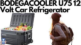 BODEGACOOLER U75 12 Volt Car Refrigerator