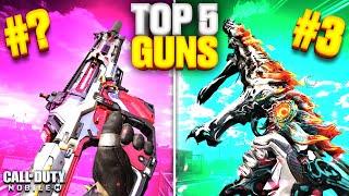 TOP 5 BEST GUNS Season 6 of Call of Duty Mobile