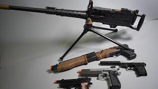 Airsoft Gun heavy Weapon - Browning M2 Heavy Machine Gun - SPAS-12 REALISTIC TOY GUN-Guns collection