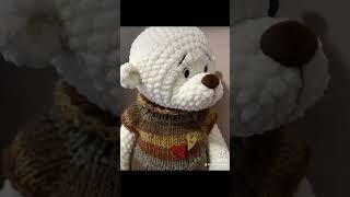 Bär / Мишка #crochet #amigurumi #bastelanleitung #handmade #knitting  #свяжемпледвсеммиром