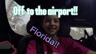 First time going on an airplane to FLORIDA!! So nervous!!