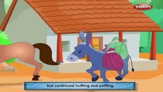 Horse and Donkey story | Gujarati Stories | Panchatantra Gujarati Stories