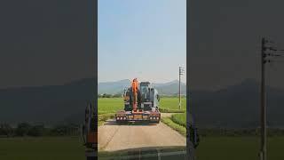 헉️츄레라 사장님들의 노고가 있기에... #excavator #delivery #츄레라