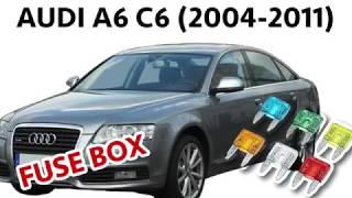 Audi A6 C6 (2004-2011) Fuse Box Diagram & Location