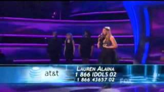 Lauren Alaina - The Climb - American Idol Top 8 - 04/13/11