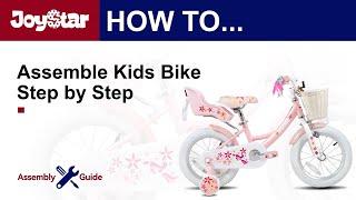 The Assembly Guide of JOYSTAR Unicorn Girls Bike