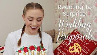 Reacting to Surprise Wedding Proposals | Hen Heaven