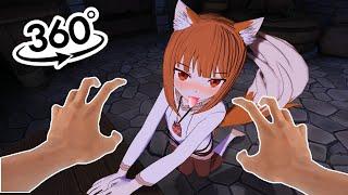 CUTE GIRL She Makes You BLUSH Because of her CUTENESS | Romantic Scene  Spice and Wolf