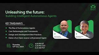 Building Intelligent Autonomous Agents: Transforming Business Operations