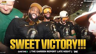 LIVE: Celtics Win Banner 18 | Garden Report LATE NIGHT