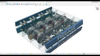 Conjoined piston engine with Free valve system.