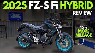 2025 Yamaha FZ-S Fi Hybrid | First 150cc Hybrid Motorcycle in India!