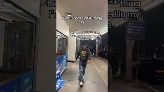 How it feels to walk in a big city