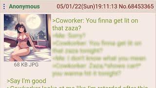 Anon Talks To Coworker - 4Chan Greentext Stories