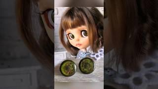 Handmade realistic 3D Eye chips 14mm Blythe doll. Eyes chips #pixelart #music #diy #eyes #eyesdoll