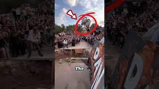 A man managed to do a dangerous freestyle! #shorts #trending