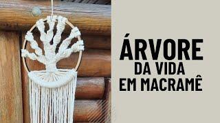 Árvore da Vida em Macramê- Passo a passo completo!