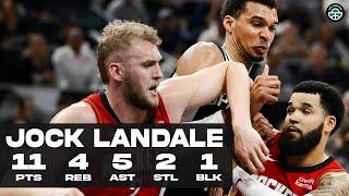 JOCK LANDALE DROPS 11PTS vs SPURS (FULL HIGHLIGHTS)