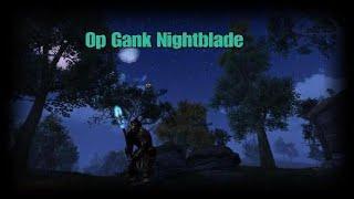 ESO PVP:OP 1 Bar Nightblade Gank 