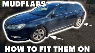 Mudflaps: How to fit them on