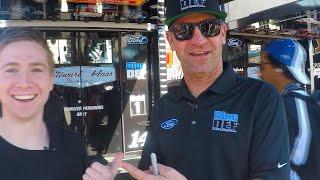 A walk through the Neon Garage with Clint Bowyer