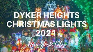 The Dyker Heights Christmas Lights 2021 in Brooklyn, New York City