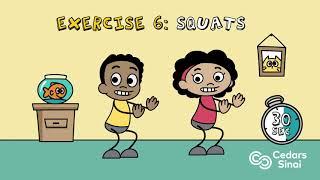 Family Exercise Circuit | Cedars-Sinai Healthy Habits