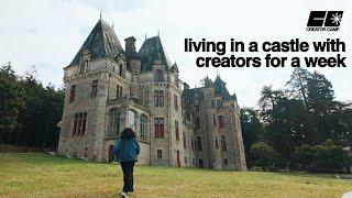 living in a castle with 20+ creators for a week...