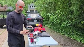 Lake Superior Circle Tour Moto-Camping Packing Strategies.