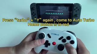 Exlene switch pro controller Turbo and Auto Turbo function