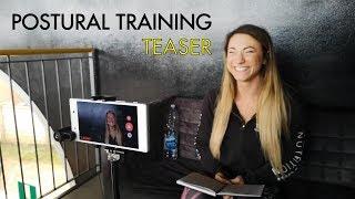 Video teaser: Elena Rago explains her postural training schedule for back and shoulders