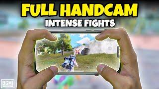 BEST FULL HANDCAM 4 FINGER + GYROSCOPE CLOSE RANGE FIGHTSBGMI | Mew2.