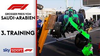 Erster heftiger Crash! | 3. Freies Training | Großer Preis von Saudi-Arabien | Formel 1