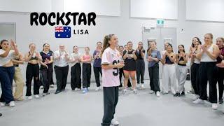 MY FIRST CLASS IN AUSTRALIA!!! Rockstar by Lisa // GiaNina Choreography