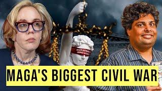 MAGA INFIGHTING Trump Vs The Federalist Society w/ Jeet Heer