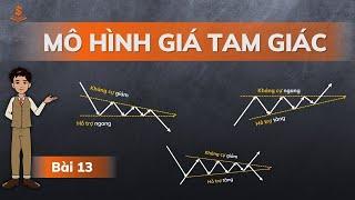 Bài 13 | Mô Hình Giá Tam Giác Tiếp Diễn Xu Hướng | Học Đầu Tư Từ A Đến Z