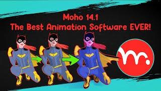 How to create AMAZING animations with Moho 14.1 | Batgirl is Calling! @mohoanimation