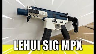 EP341 - LEHUI SIG MPX Part 1 (Unbox & Review) - Blasters Mania